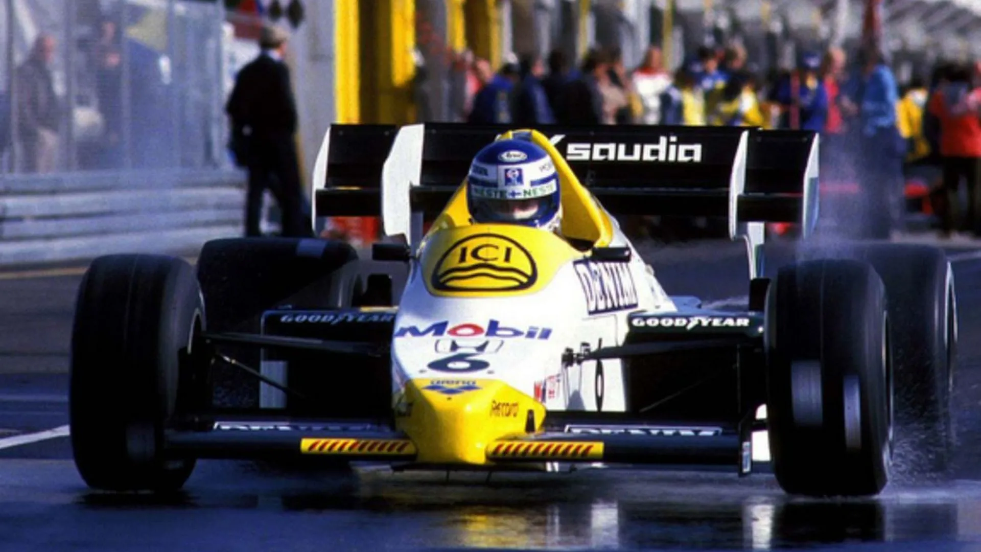 El Williams FW09 y la gloriosa alianza Williams-Honda en la Fórmula 1